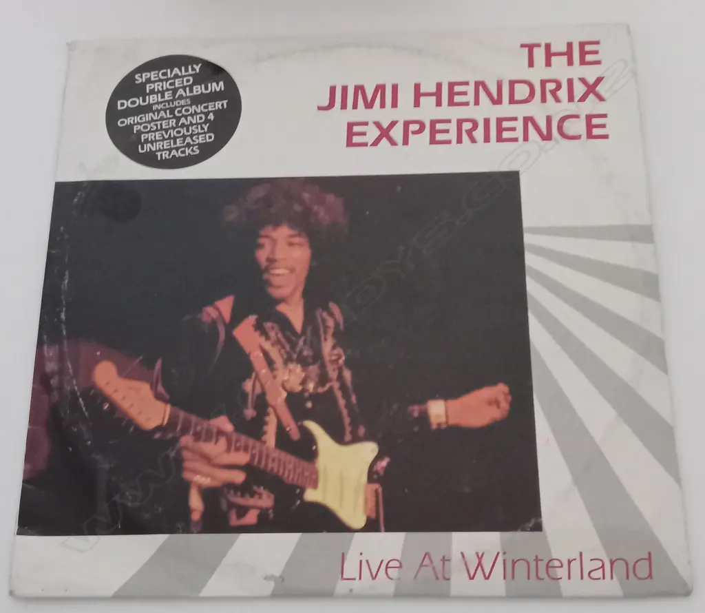 The Jimi Hendrix Experience, Live At Winterland, (Double Album) Image 1++